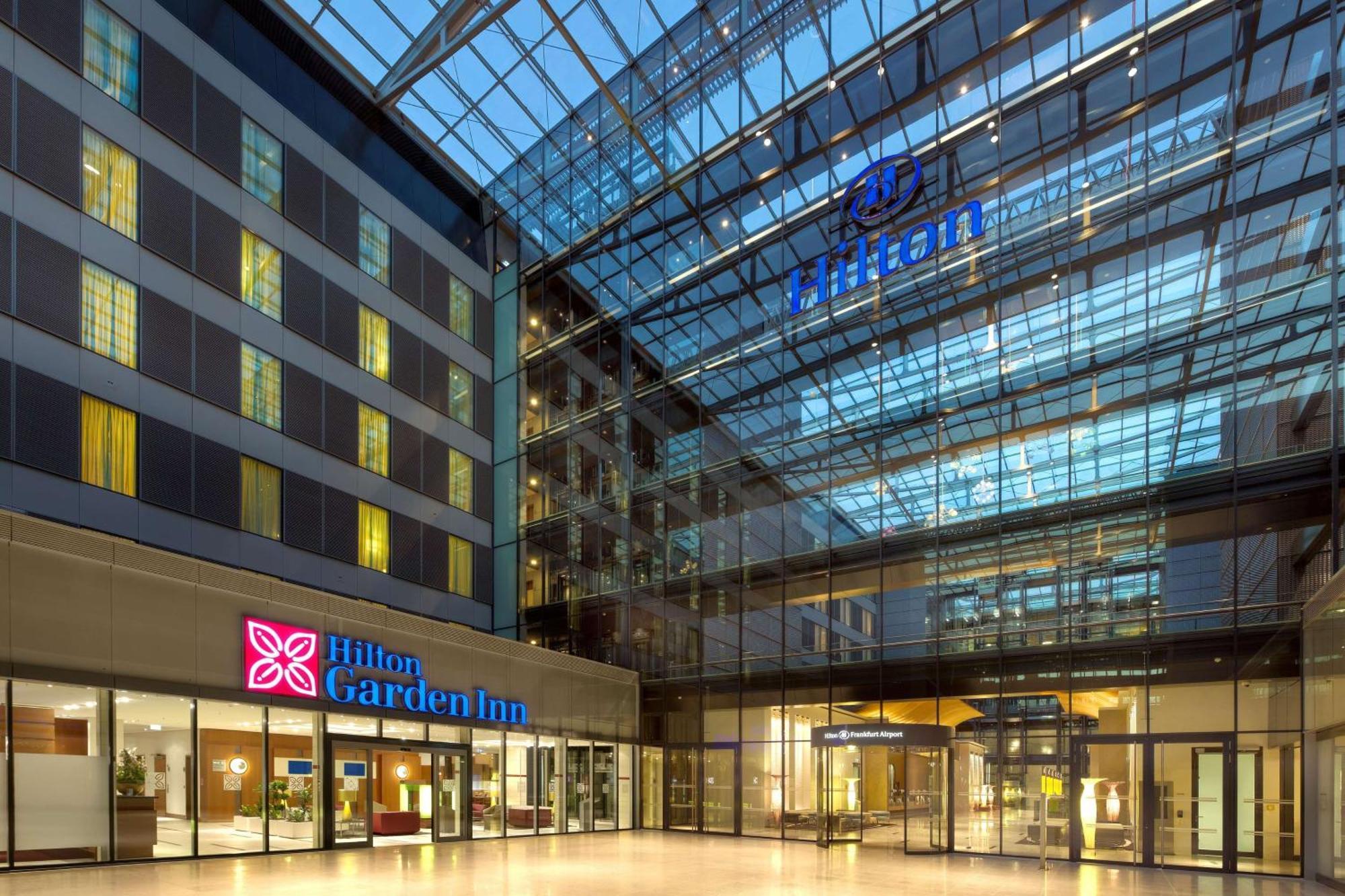 Hilton Garden Inn Frankfurt Airport Francoforte sul Meno Esterno foto